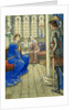 Sir Owen greets the Lady of the Fountain by Walter Crane